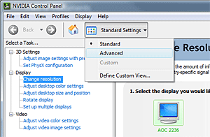 NVIDIA Control Panel